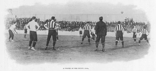 Eine Tottenham-Ecke am County-Tor, 1899